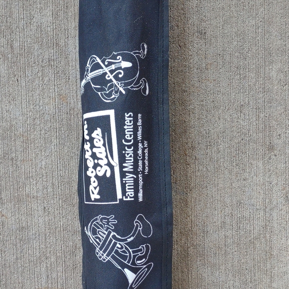 Sheet music stand foldable portable travel with tote bag metal tripod On Stage - Picture 3 of 12